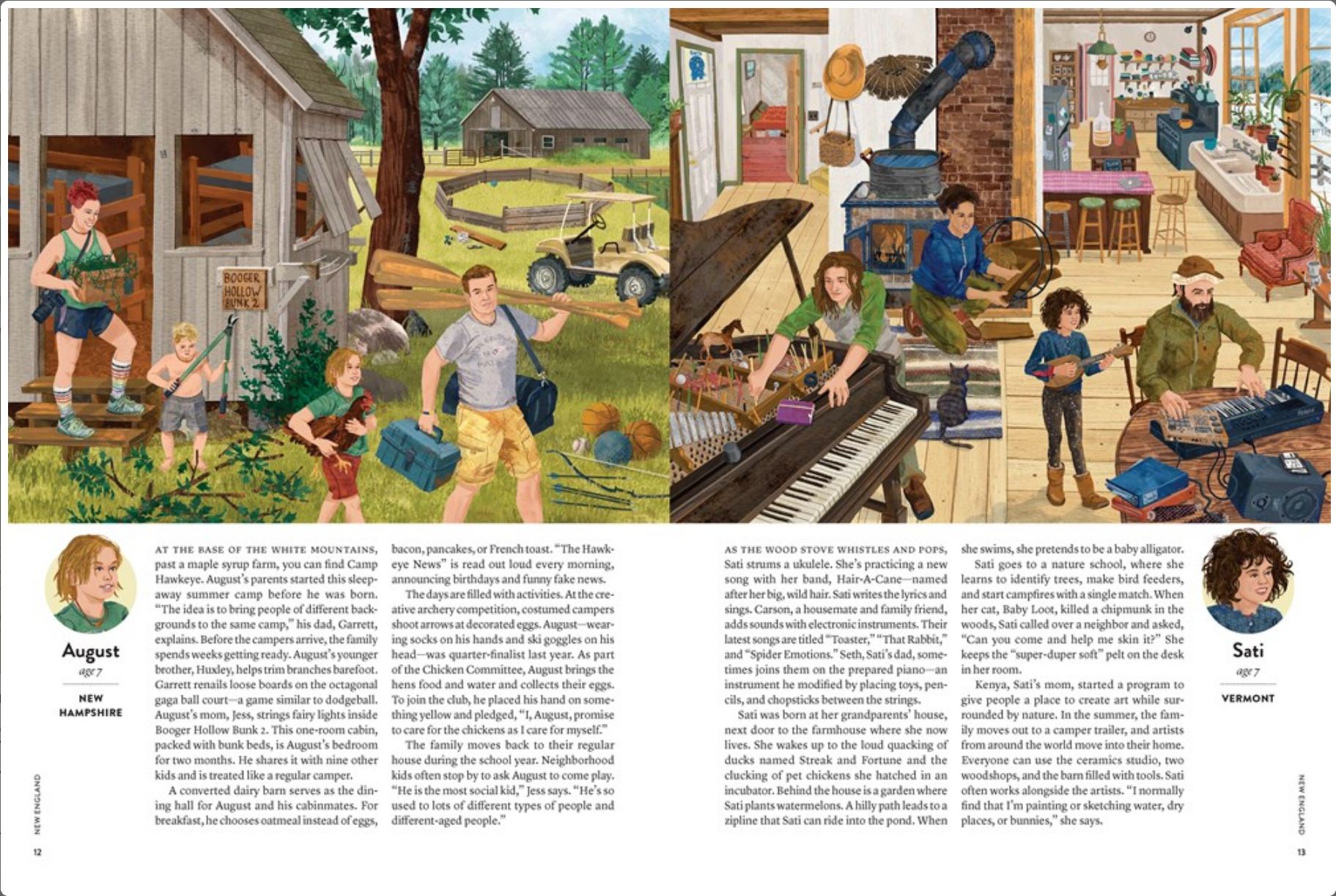 All About U.S.: A Look at the Lives of 50 Real Kids from Across the United States
