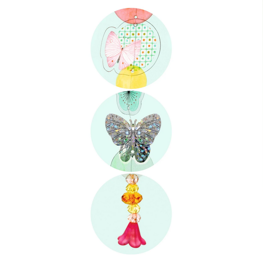 Dancing Butterflies DIY Suncatcher