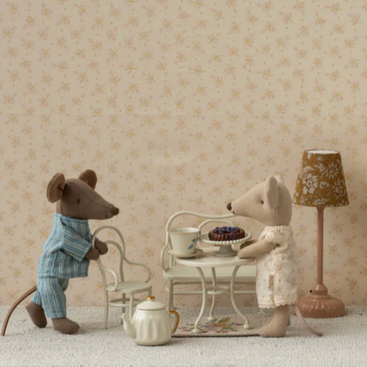 Café set for Mouse, Small - off white