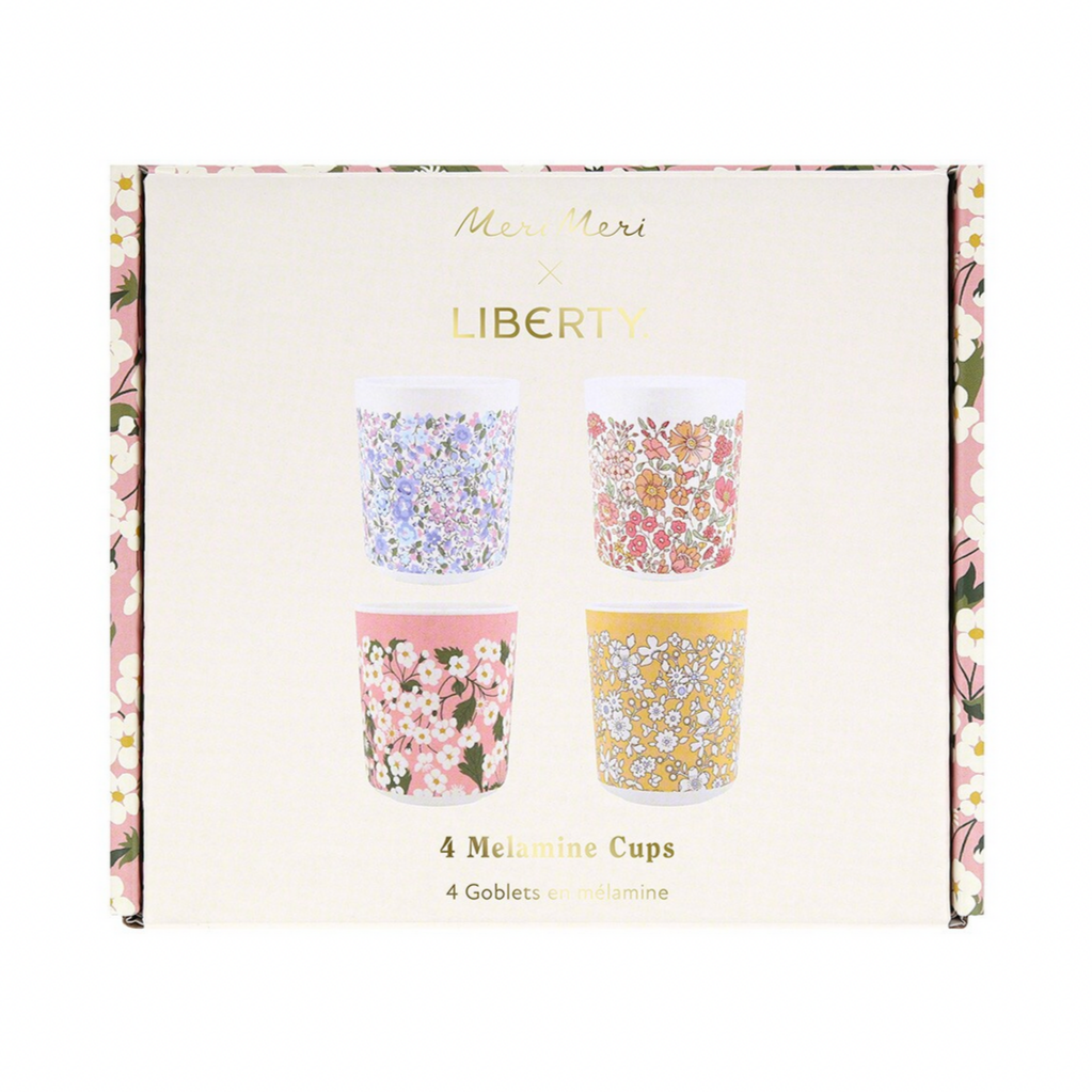 Meri Meri x Liberty Mixed Set Reusable Cups