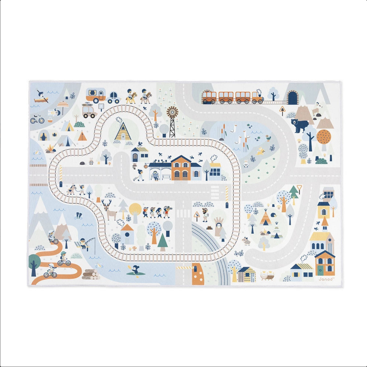 CROSS ROADS - WHITE VALLEY PLAY MAT