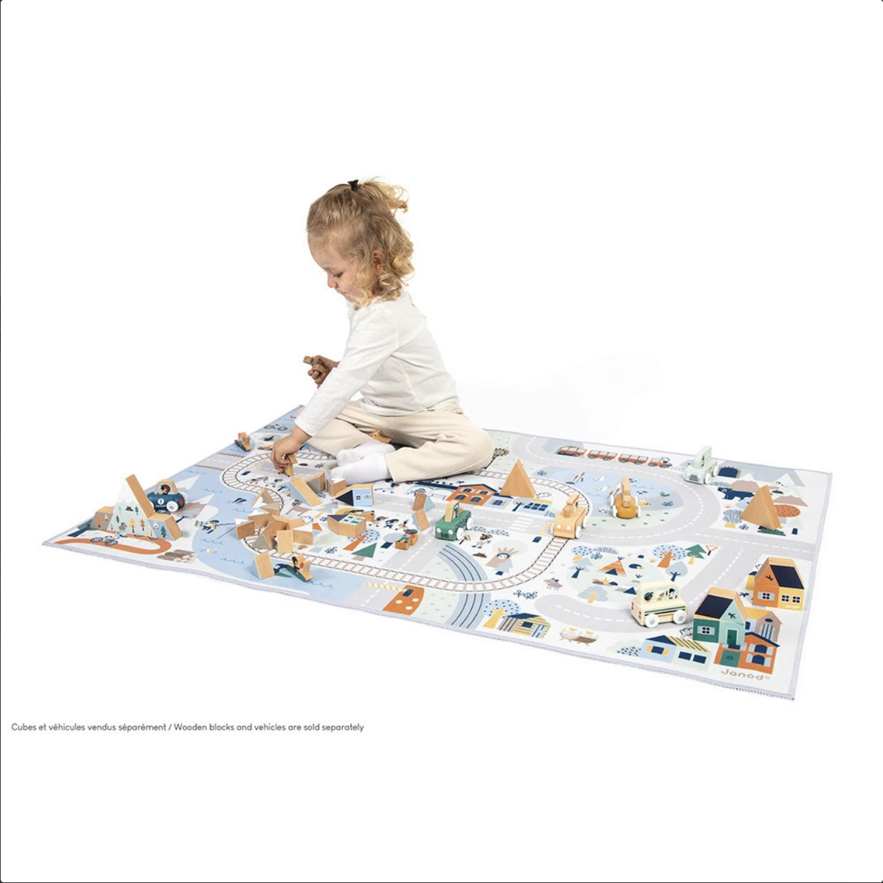 CROSS ROADS - WHITE VALLEY PLAY MAT