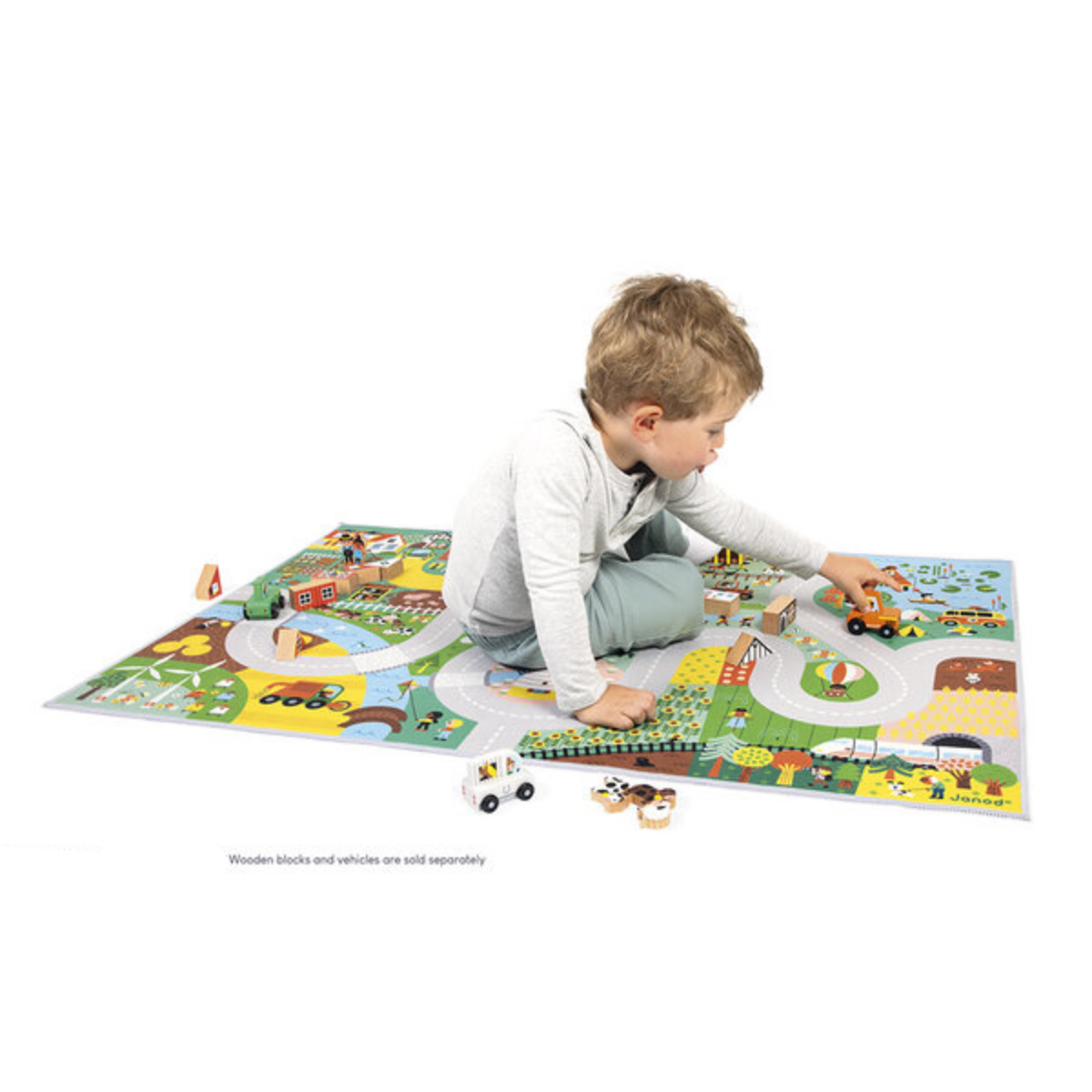 CROSS ROADS - COUNTRYSIDE  PLAY MAT