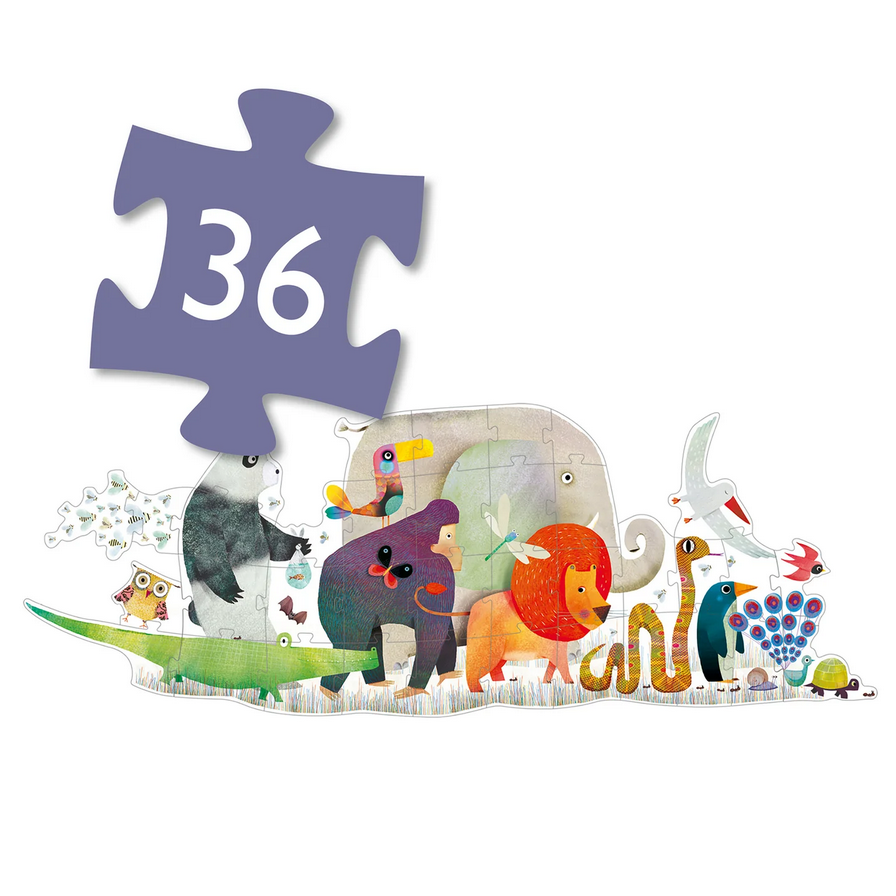 Animal Parade Puzzle 36pcs