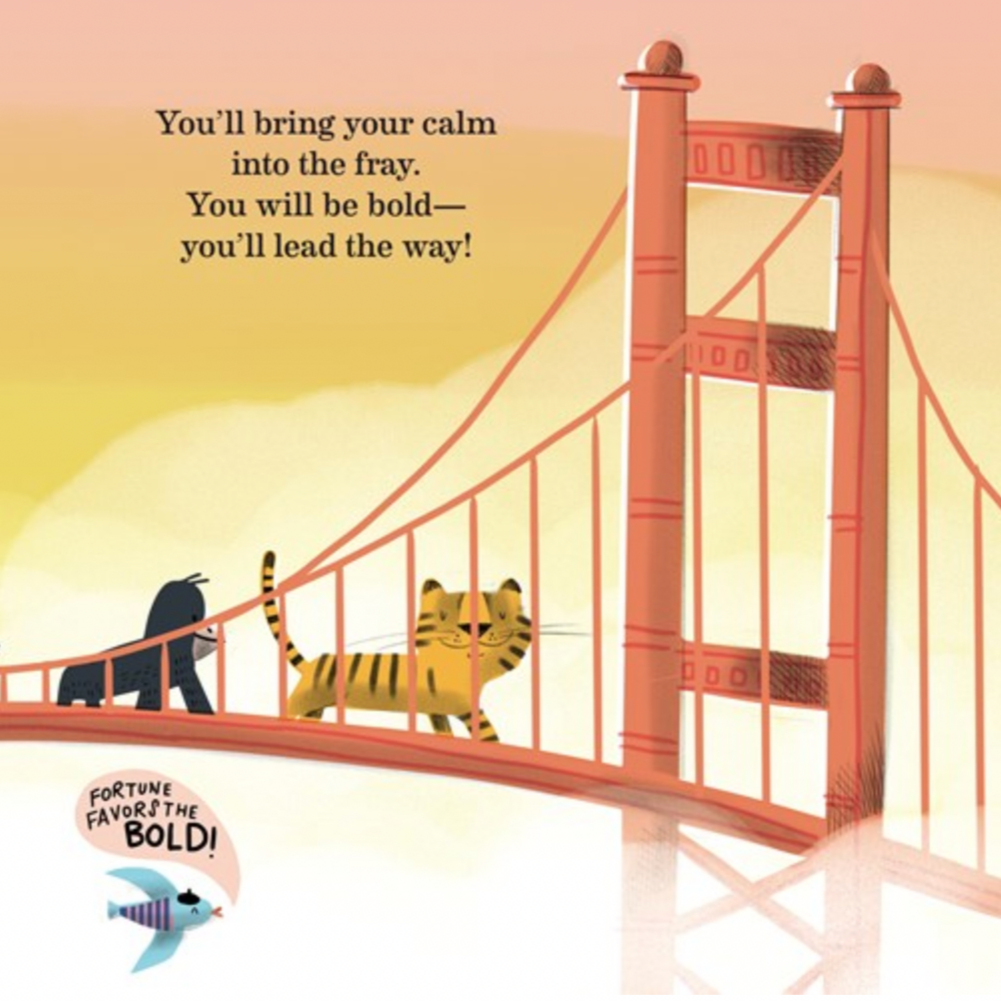 Go Get 'Em, Tiger! (with a San Francisco view)