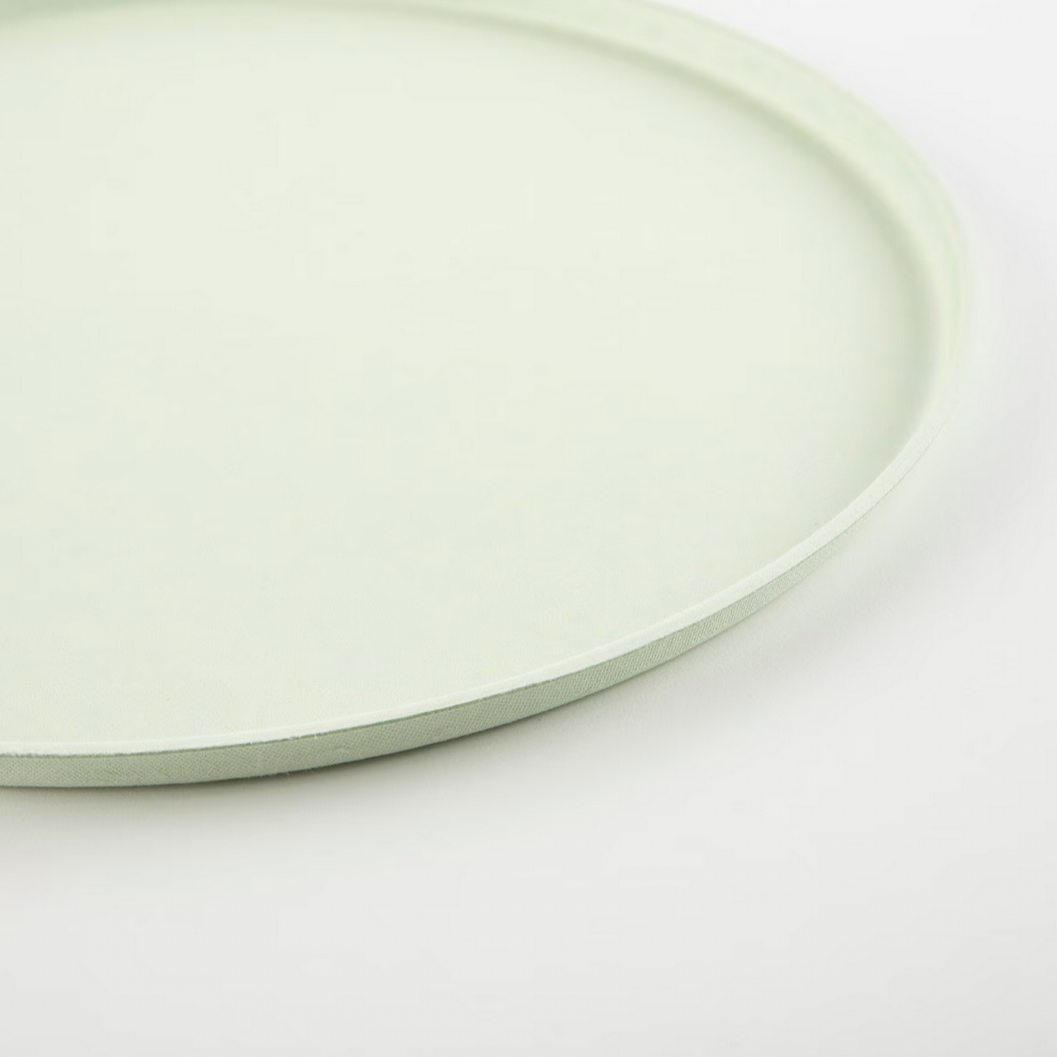 Small Round Eco Compostable Plates - bright mix