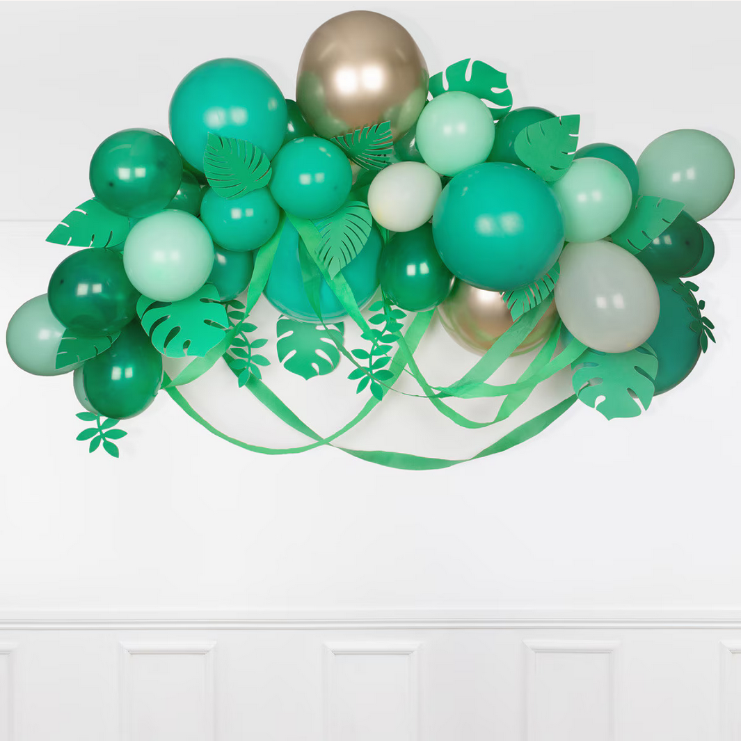 Leafy Green Balloon Arch (44 balloons)