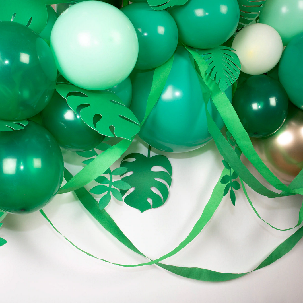 Leafy Green Balloon Arch (44 balloons)
