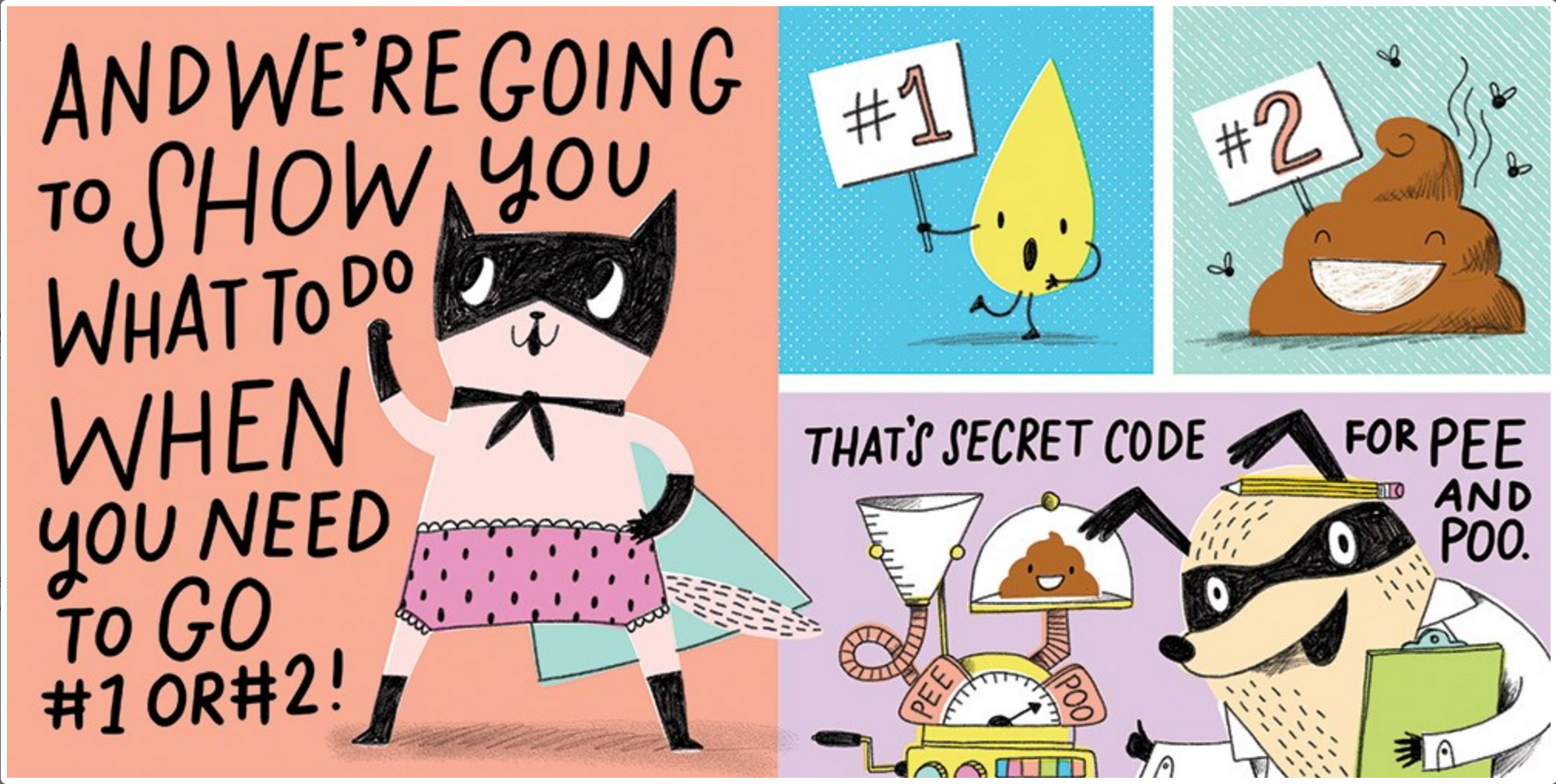 Super Pooper and Whizz Kid: Potty Power!