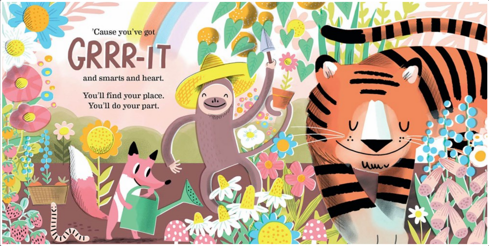 Go Get 'Em, Tiger! board book (with a San Francisco view)