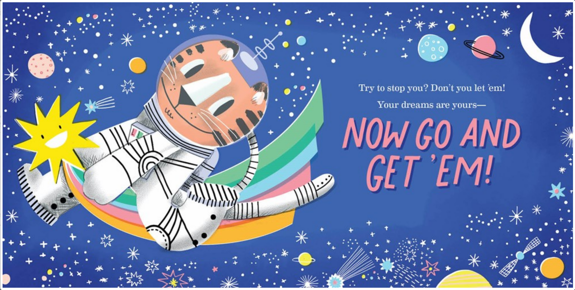 Go Get 'Em, Tiger! board book (with a San Francisco view)