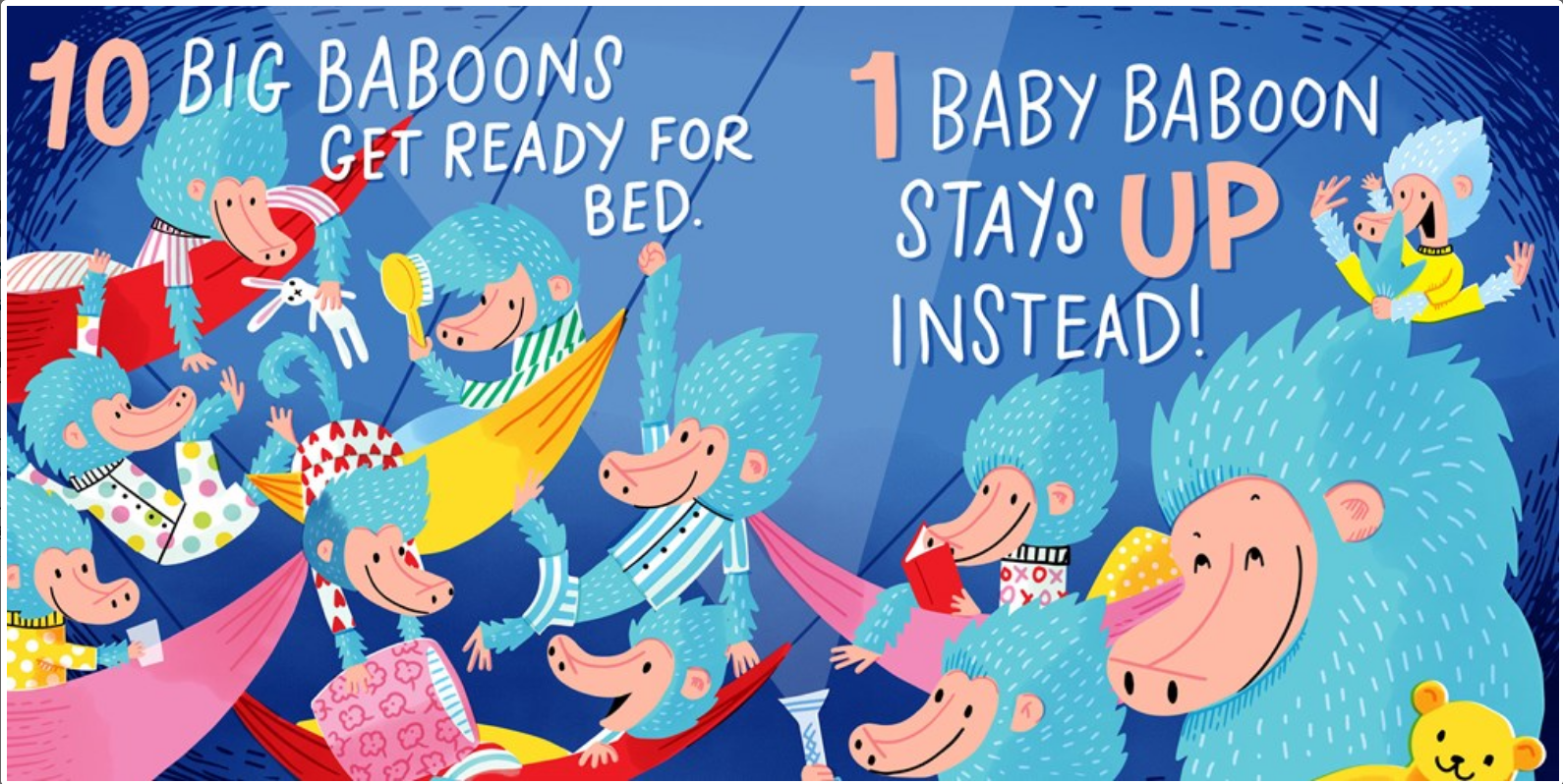 Good Night, Baboon!: A Bedtime Counting Book