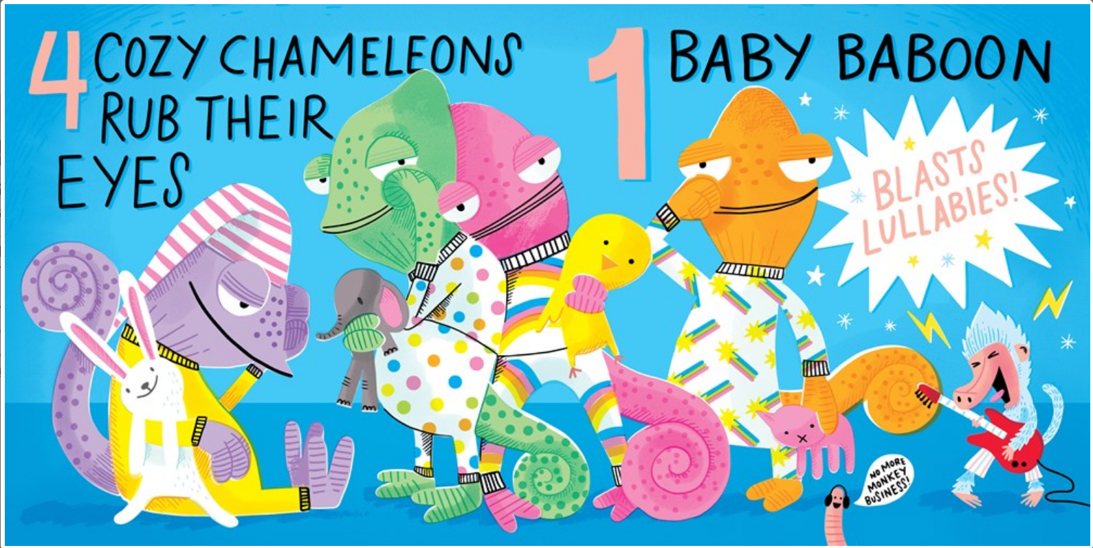 Good Night, Baboon!: A Bedtime Counting Book