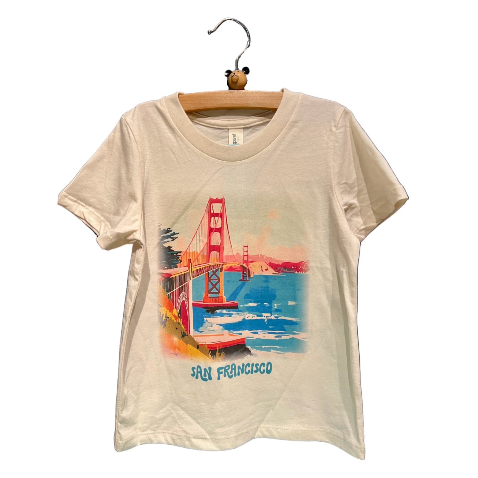Organic San Francisco Watercolor Landscape Tee
