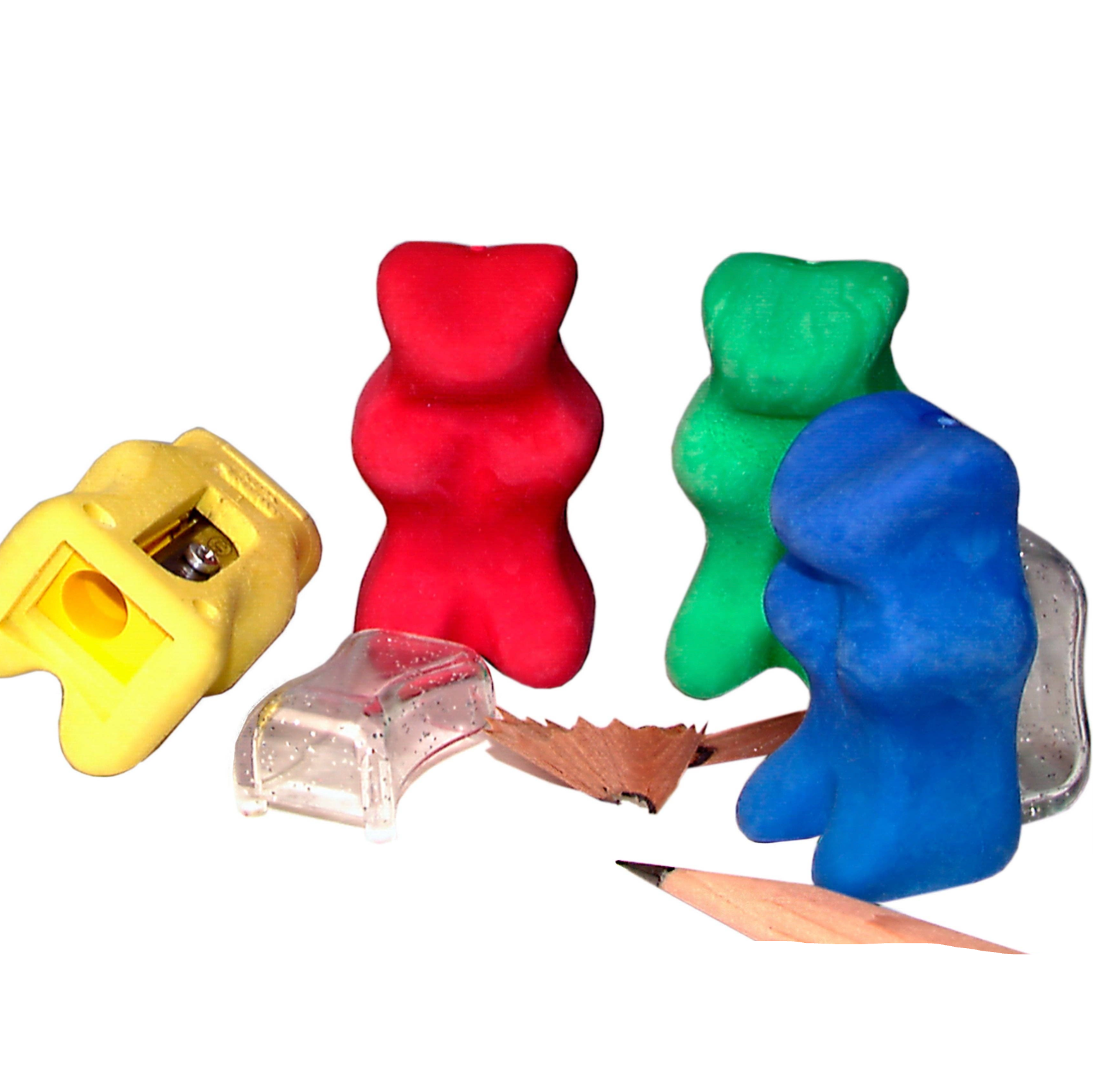 Bear Eraser and Pencil Sharpener
