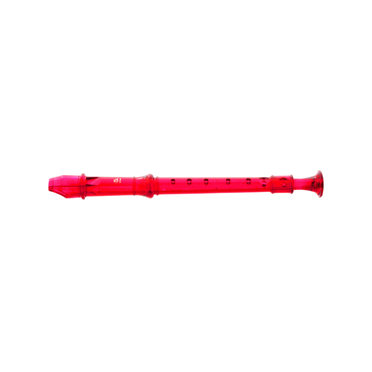 Red recorder with product details on a website page