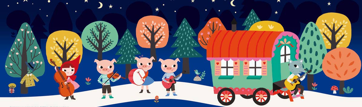 Projector lantern - Little Red Riding Hood