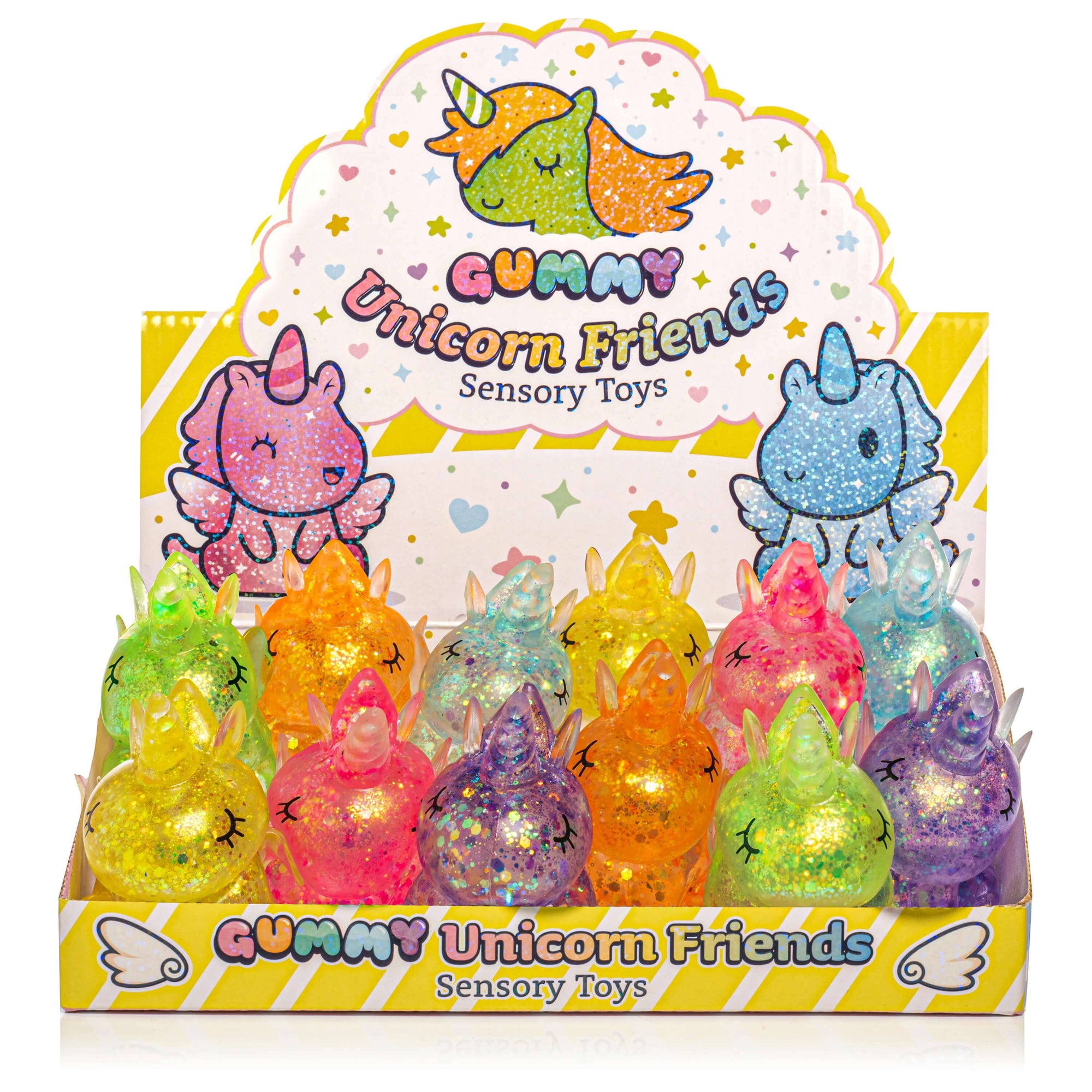 Gummy Unicorn Friends Squishy Toy