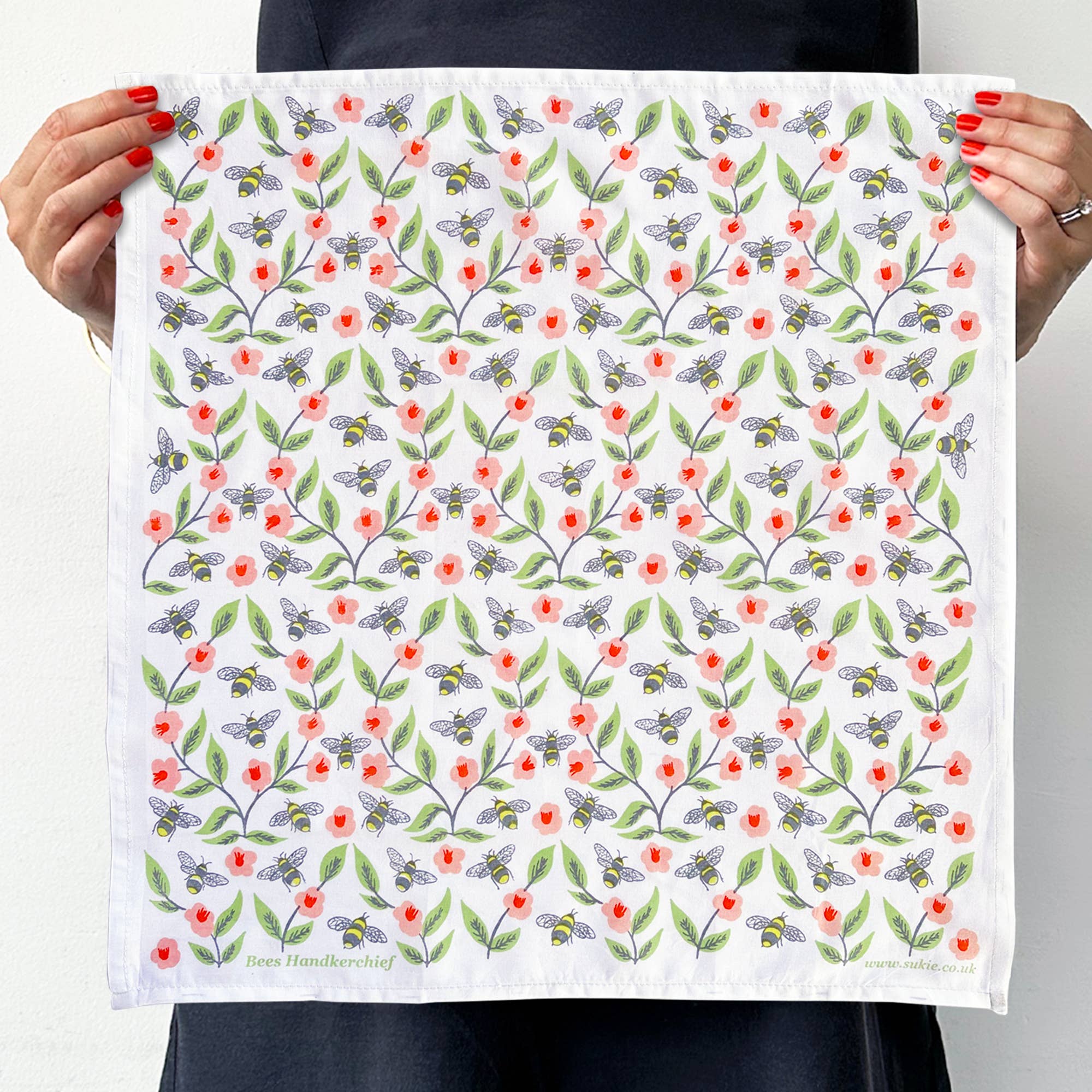Bees Handkerchief Pocket Square Bandana
