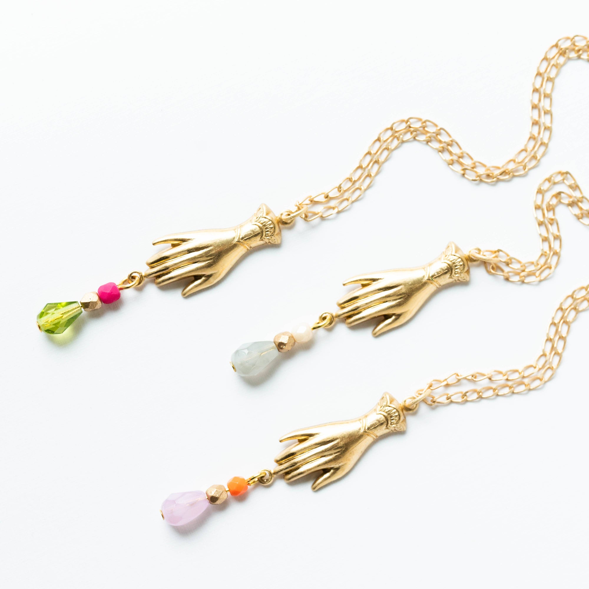 Hand Pendant Necklace
