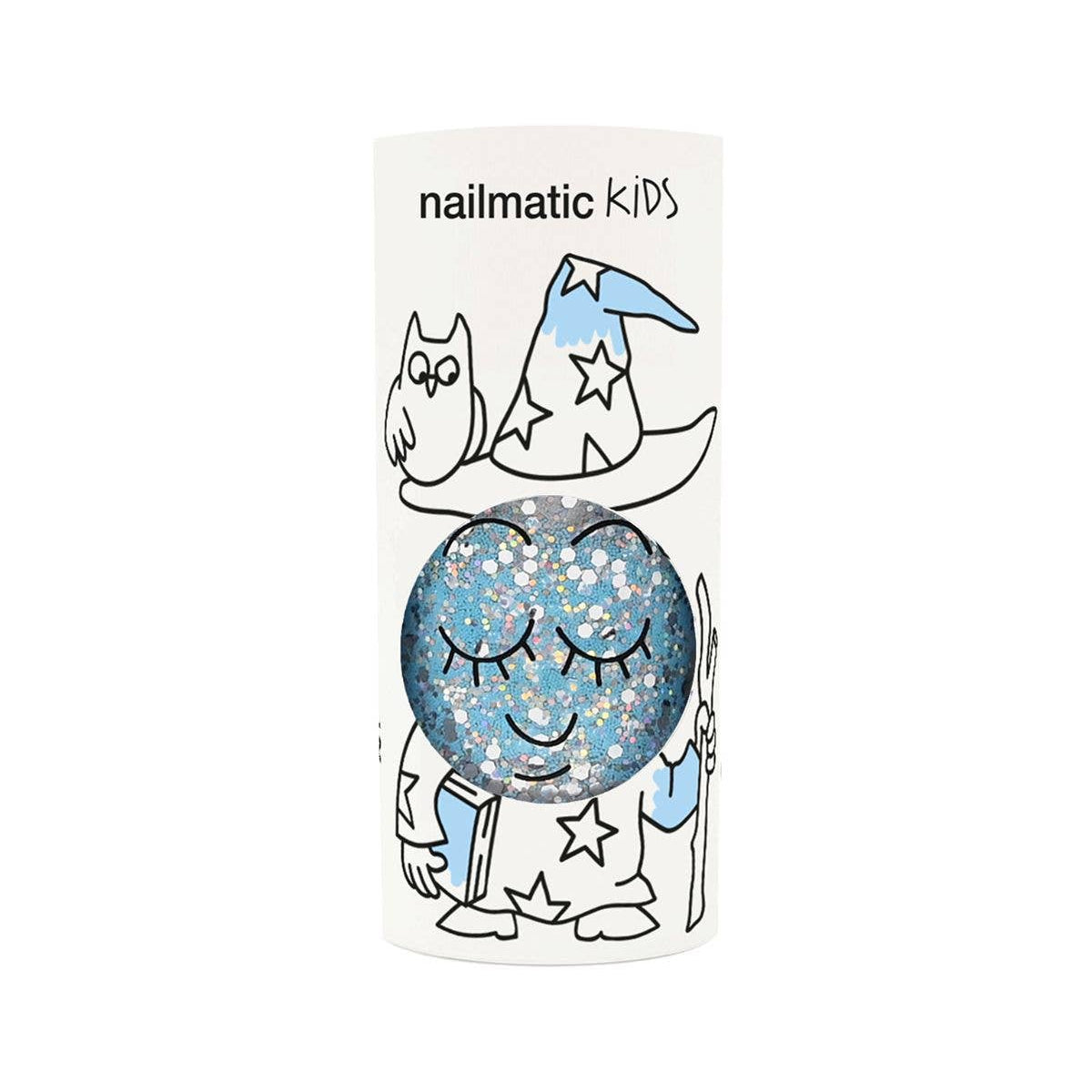 Nail Polish for Kids Glitter Blue