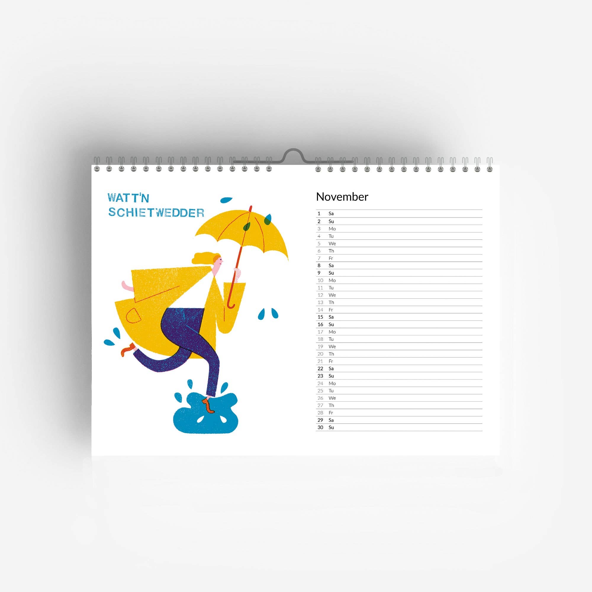 2025 Hamburg Calendar -Barbara Dziadosz