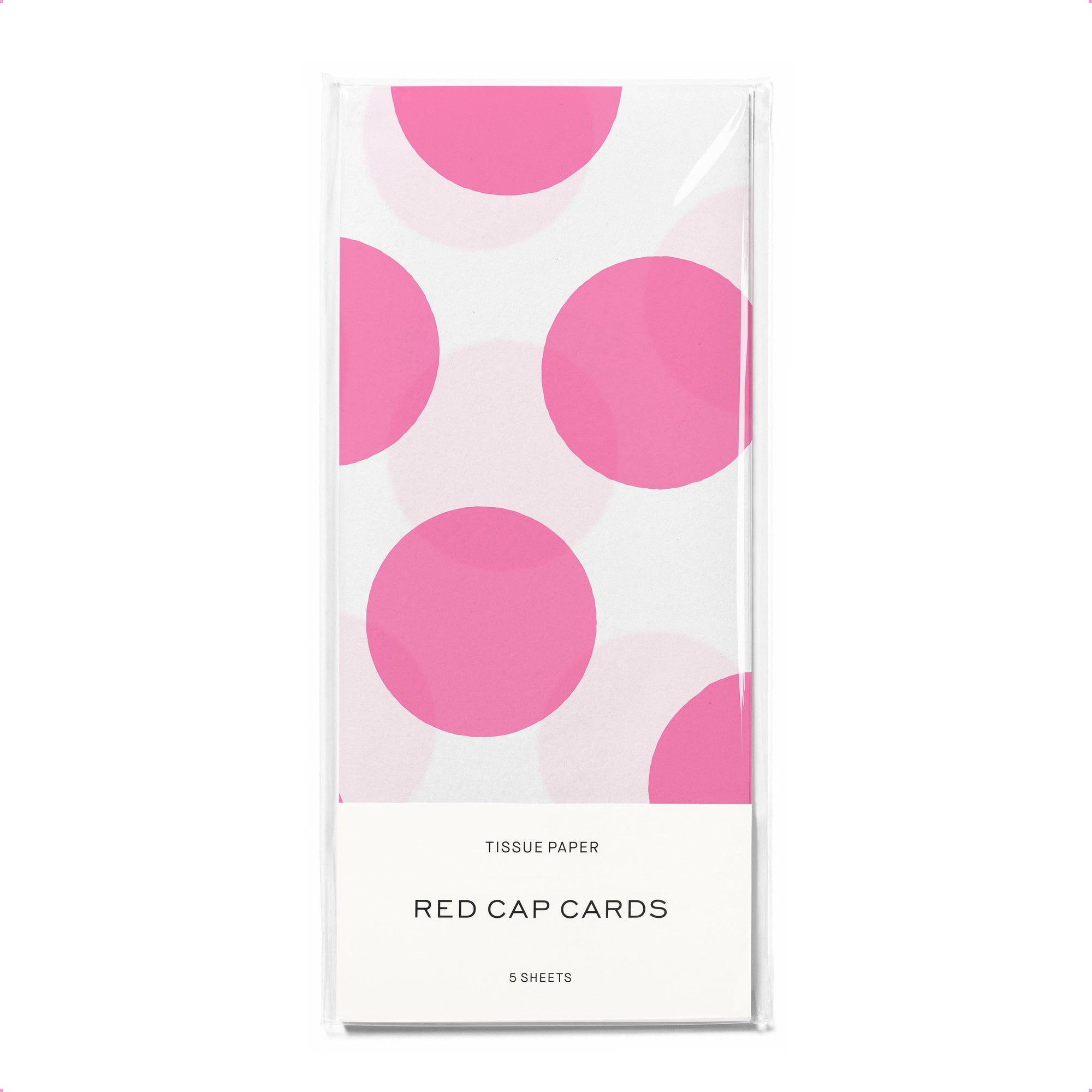 Pink Dots tissue paper