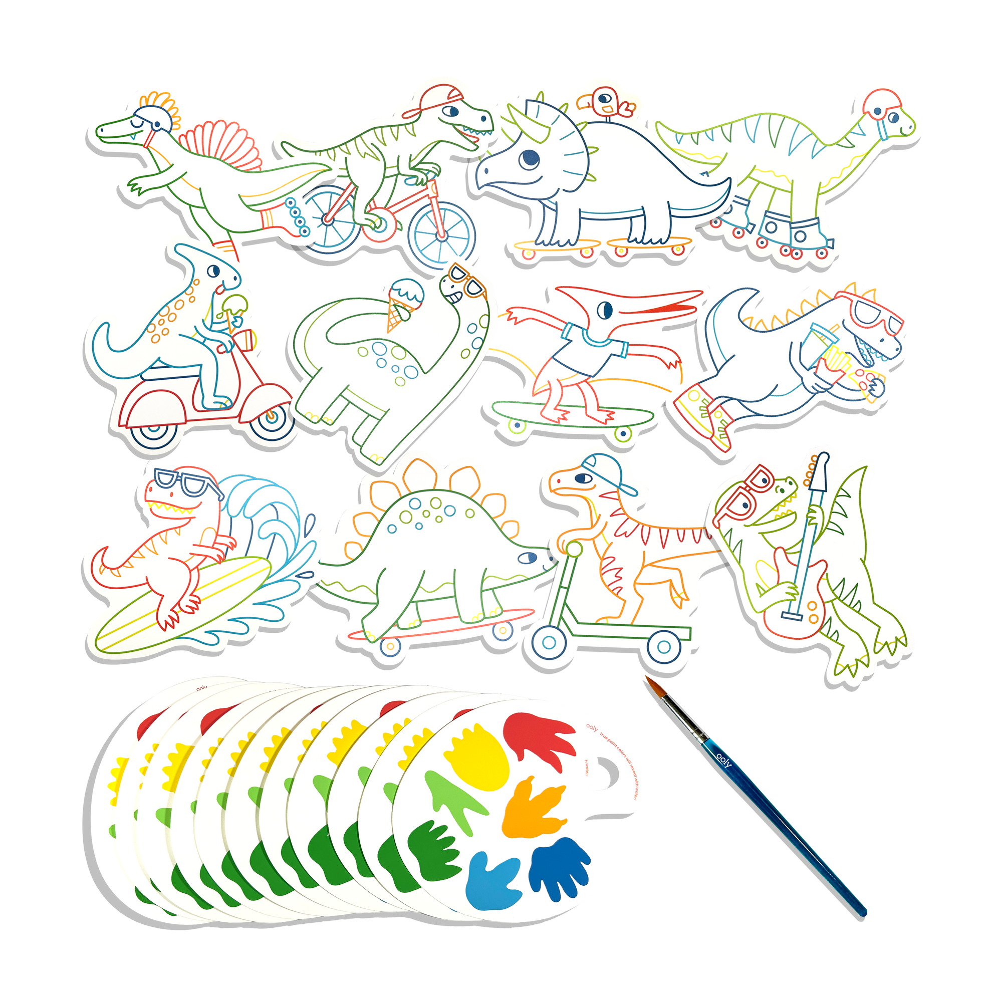 Playful Painters: Watercolor Painting Kit - Chills & Thrills