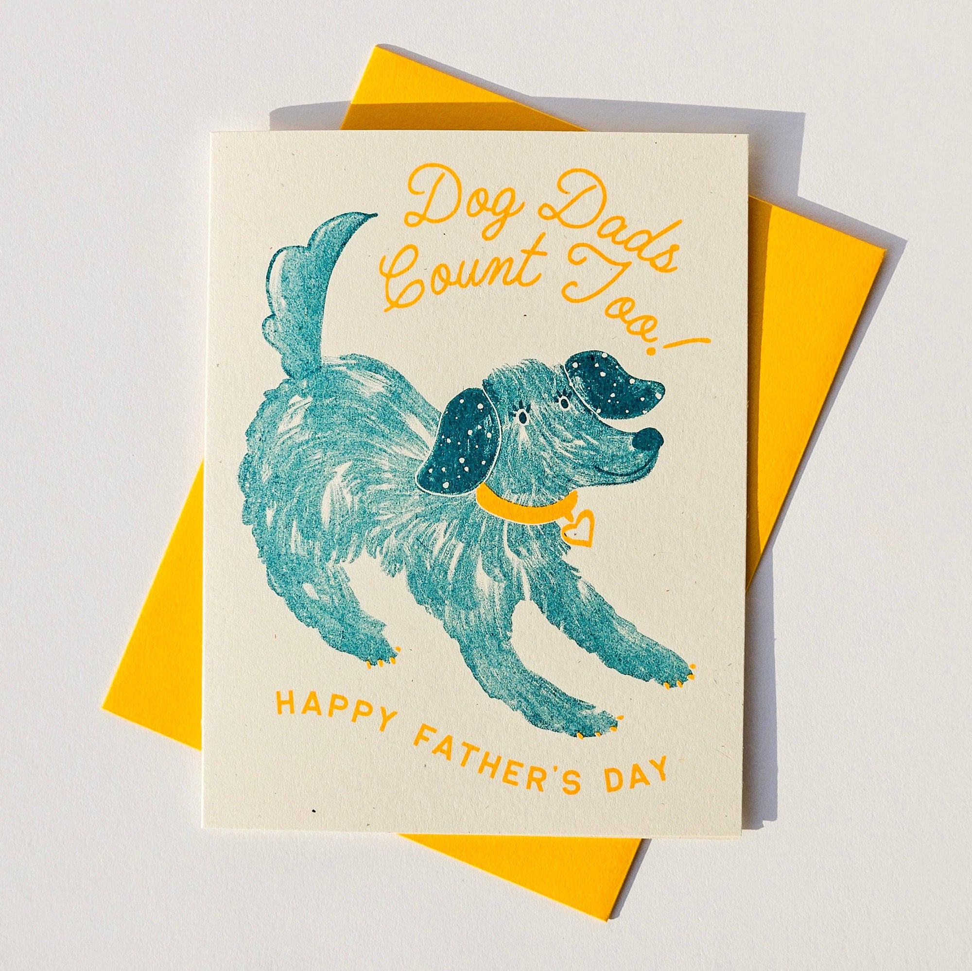 Dog Dads Count Too - Risograph