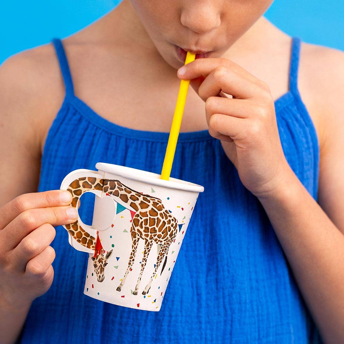 Safari Animal Paper Cups (8Pk)