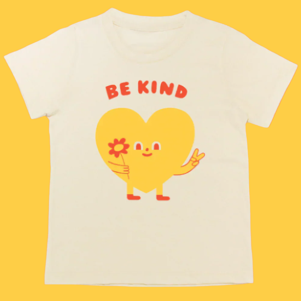 Suzy Ultman X Mochi Kids Be Kind Kids Tee