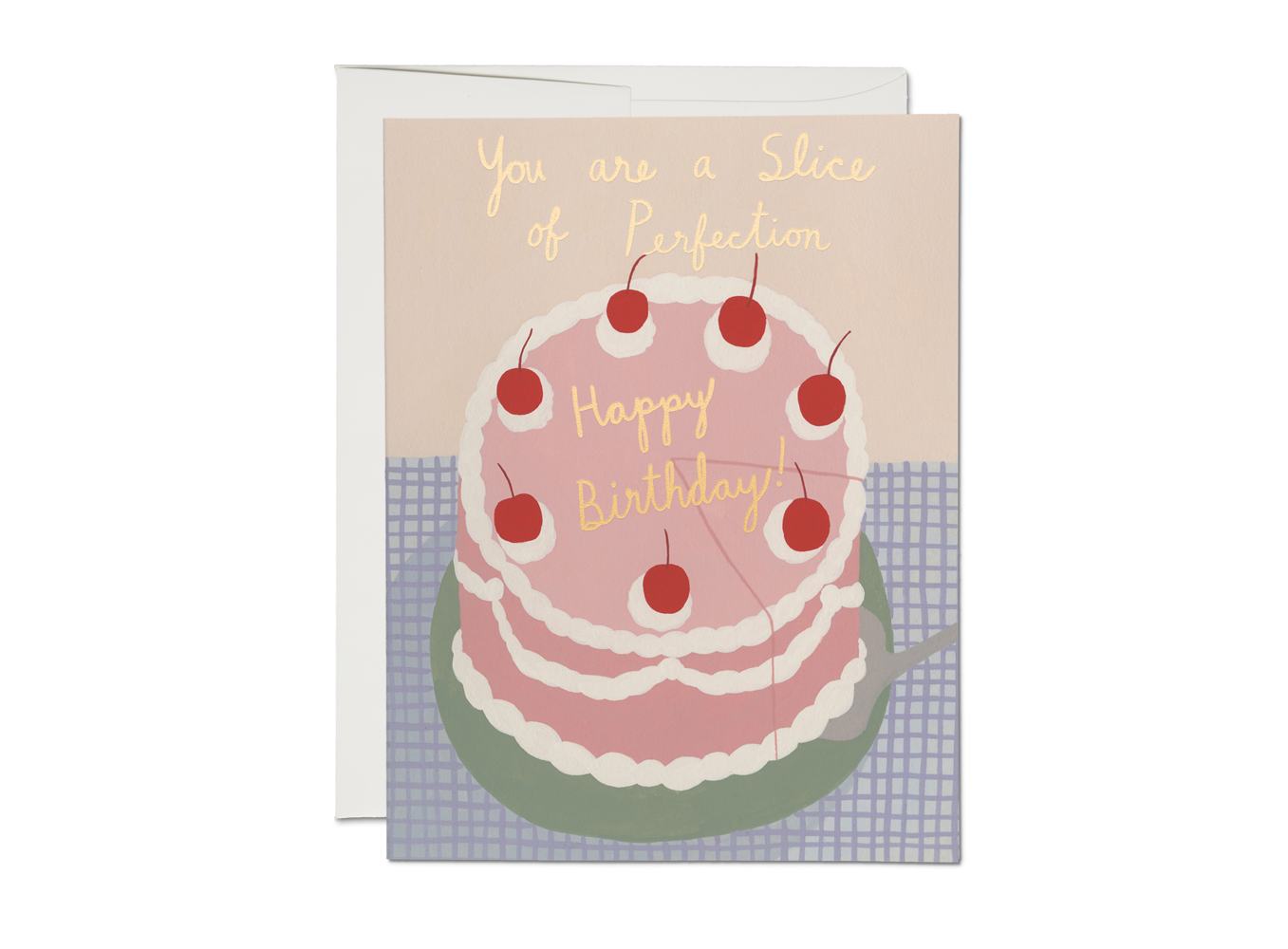 Slice of Perfection birthday card