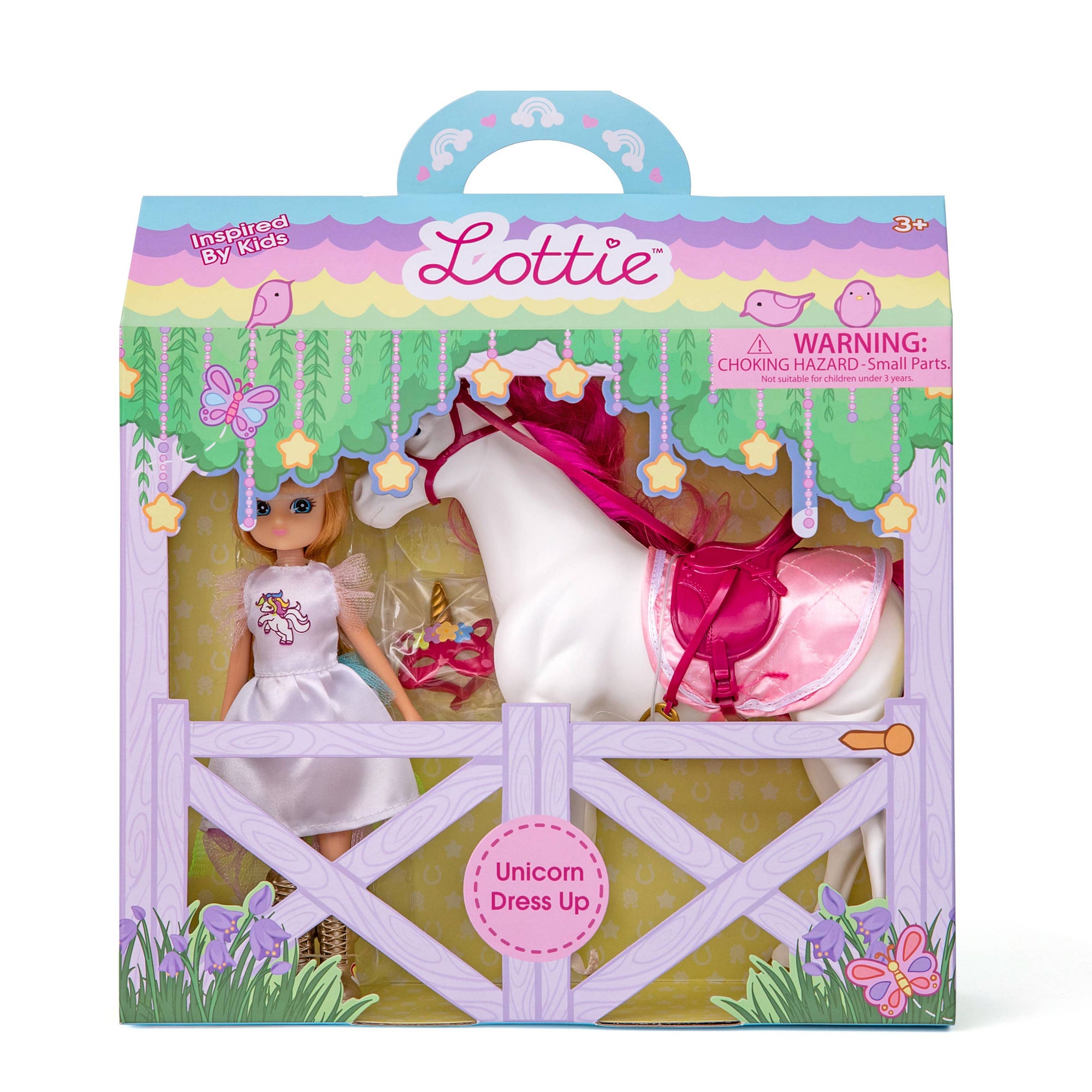 Unicorn Dress Up Doll Set