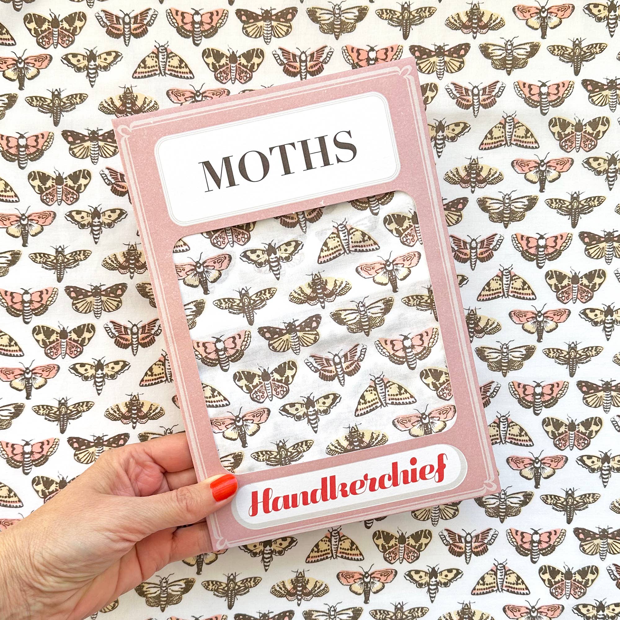 Moths Handkerchief Pocket Square Bandana