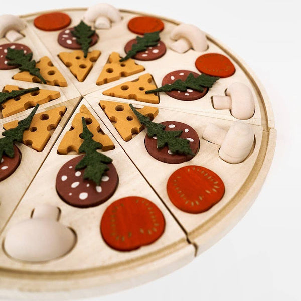 Wooden Pizza Toy