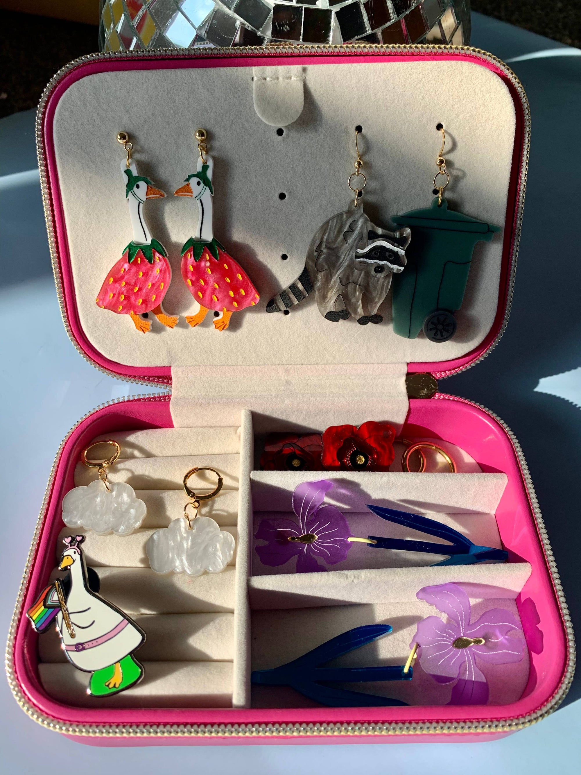 Travel Jewelry Case
