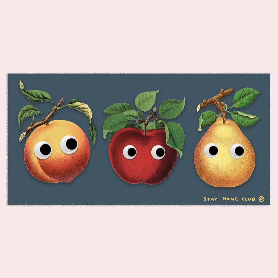 Googly Fruit Bumper Sticker