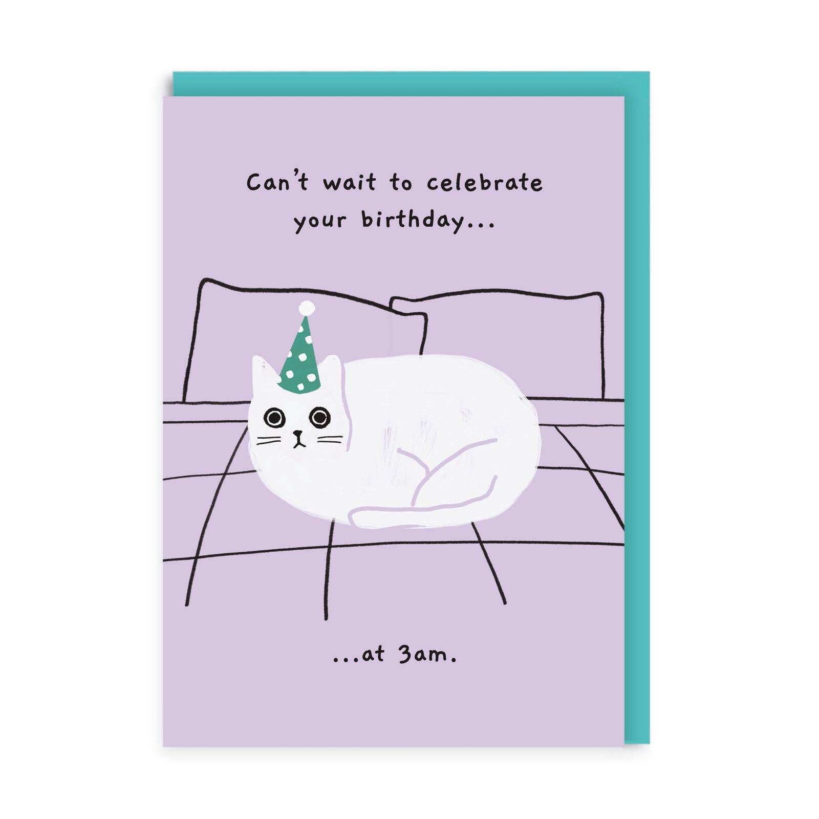 Celebrate 3 AM Card -Birthday
