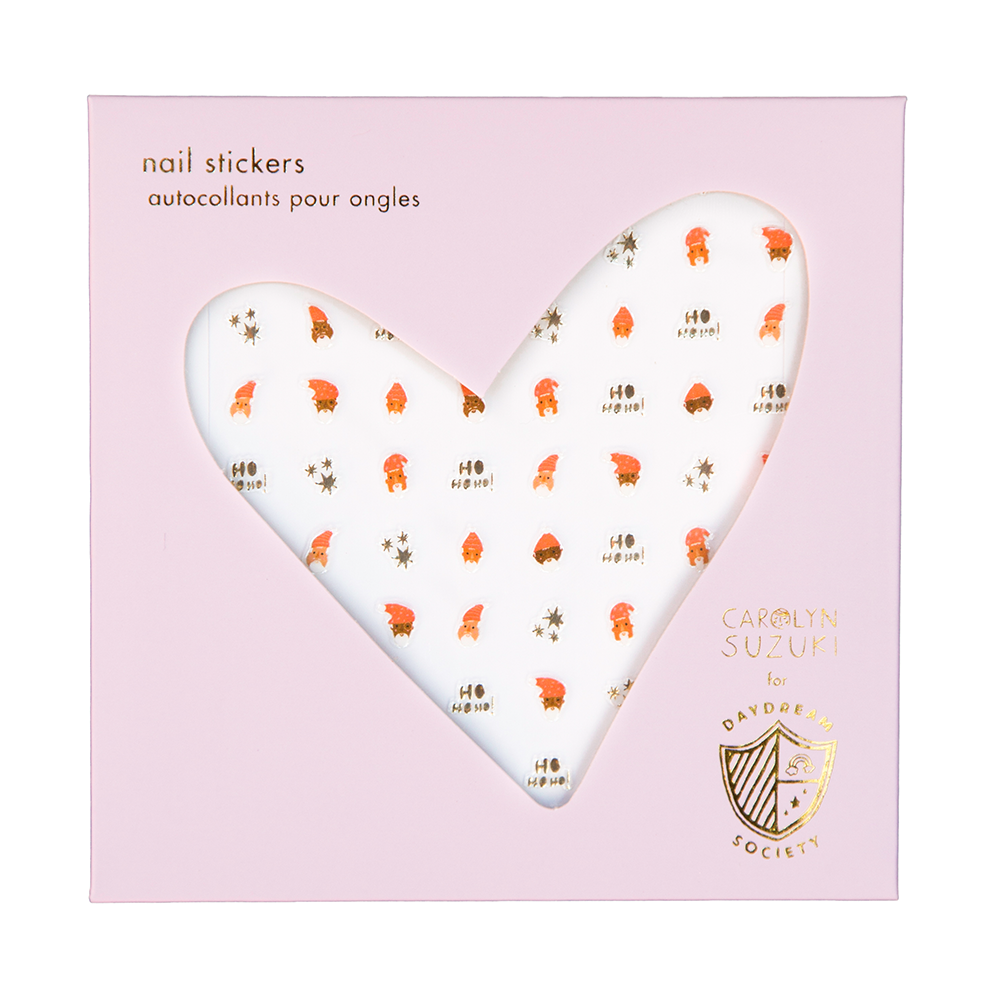 Santa Squad Nail Stickers