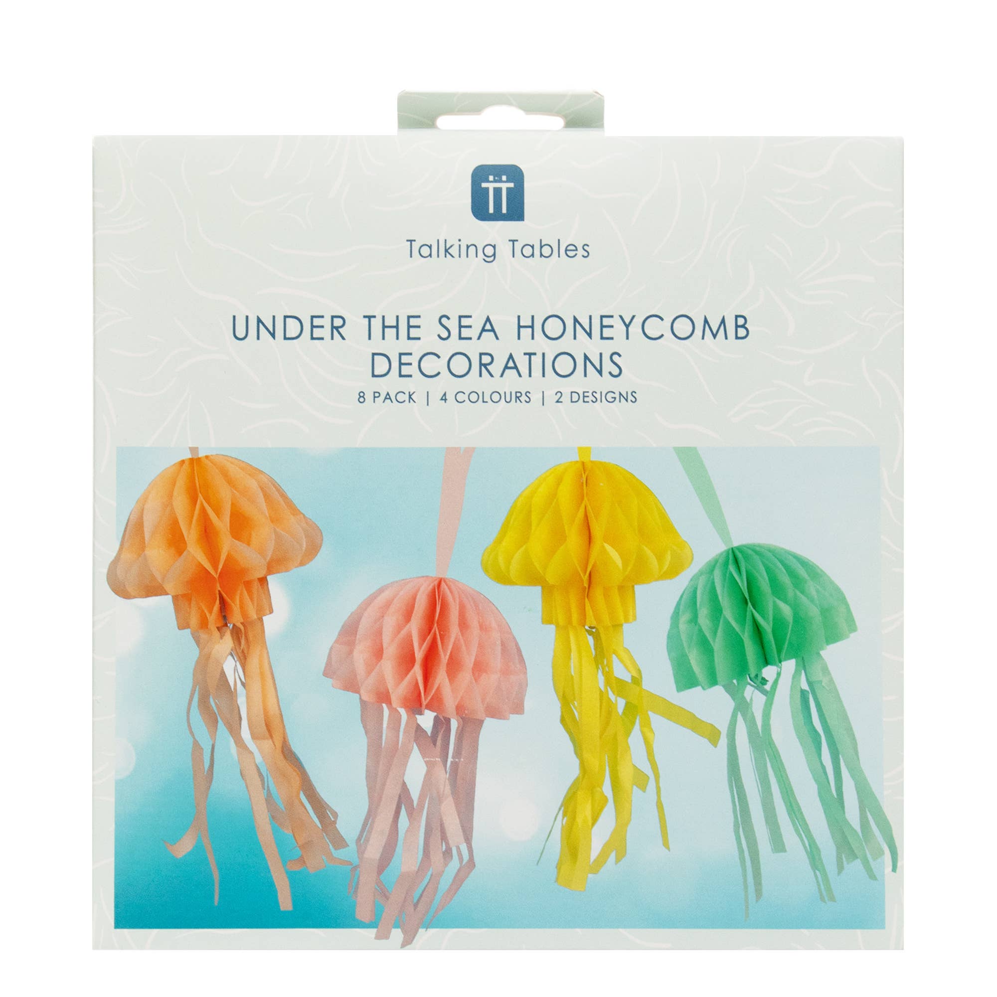 Mermaid Party Jellyfish Decorations (8 Pk)
