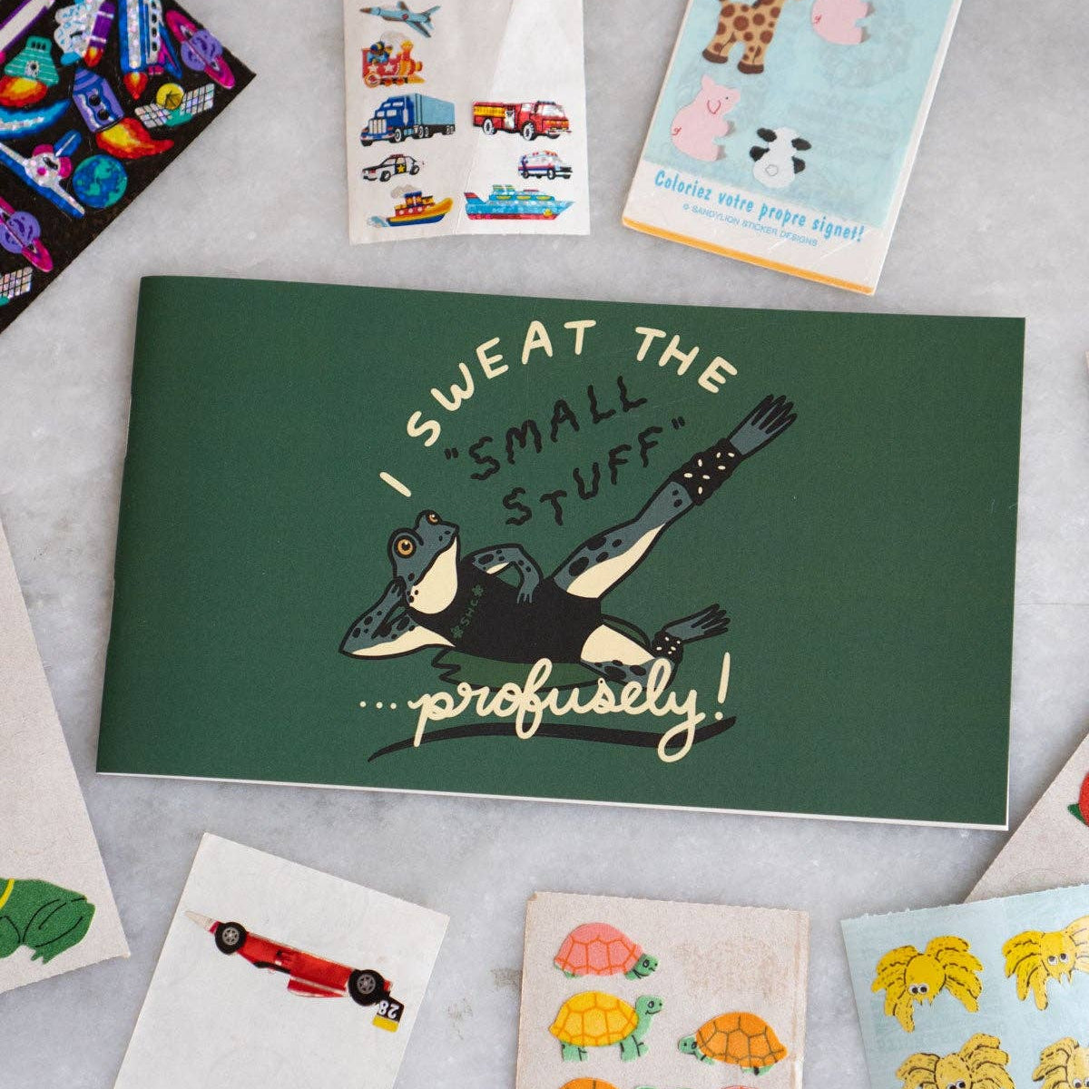 Sweat the Small Stuff - Pocket Sticker Book