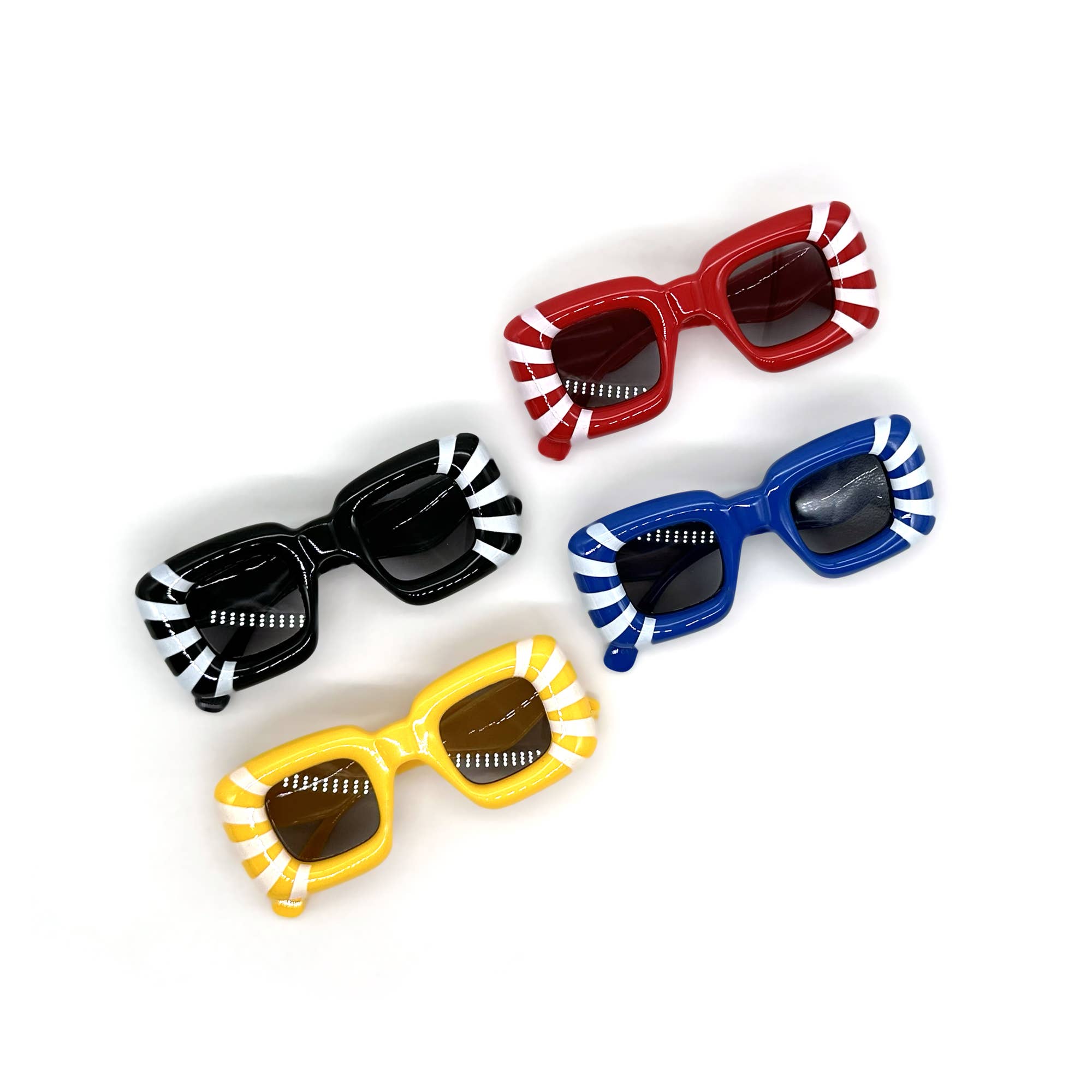 Elton Sunglasses: Red