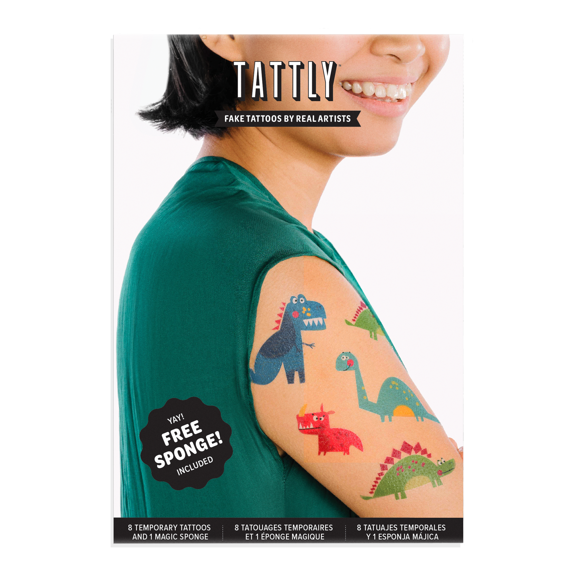 Dino Friends Tattoo Set