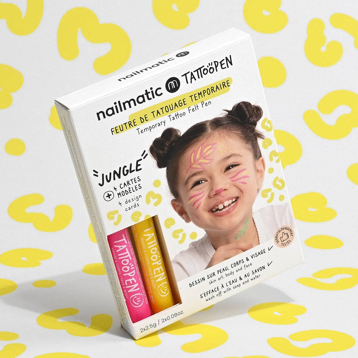 Tattoo Pen Set for Kids JUNGLE