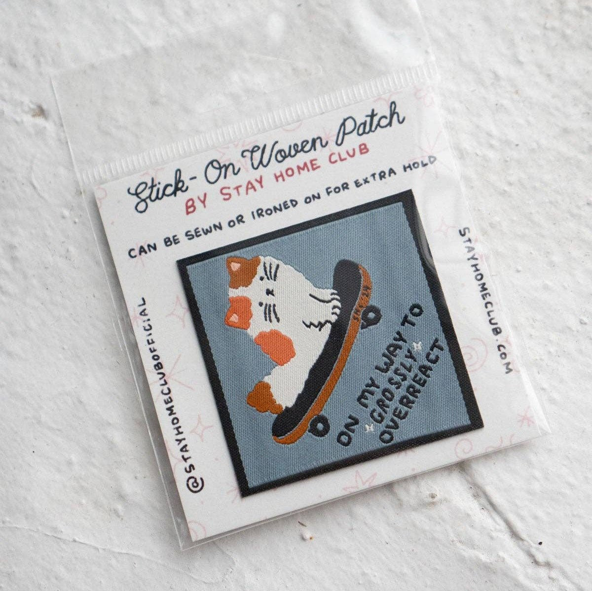 Overreact - Woven Sticky Patch