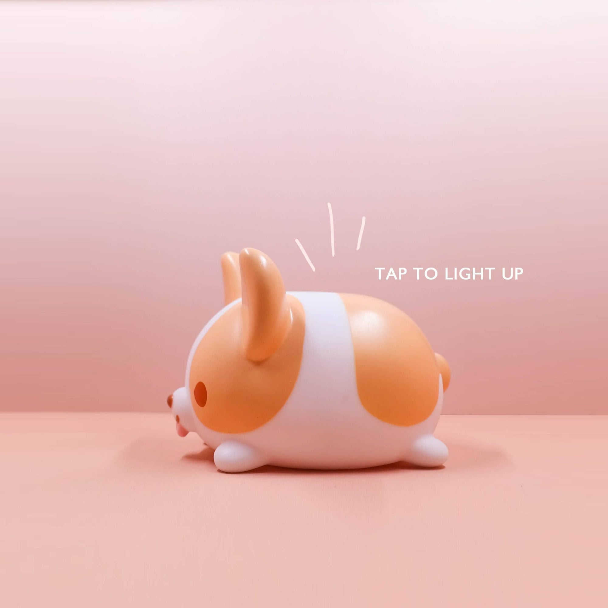 Super Fluffy Corgi Portable LED Light (TAP ON)