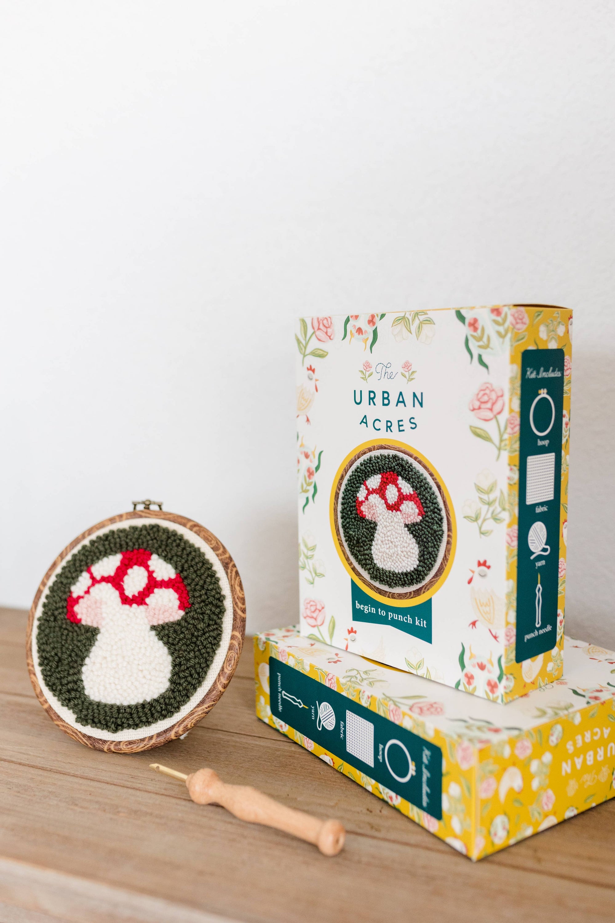 Candy Cane Punch Needle Kit