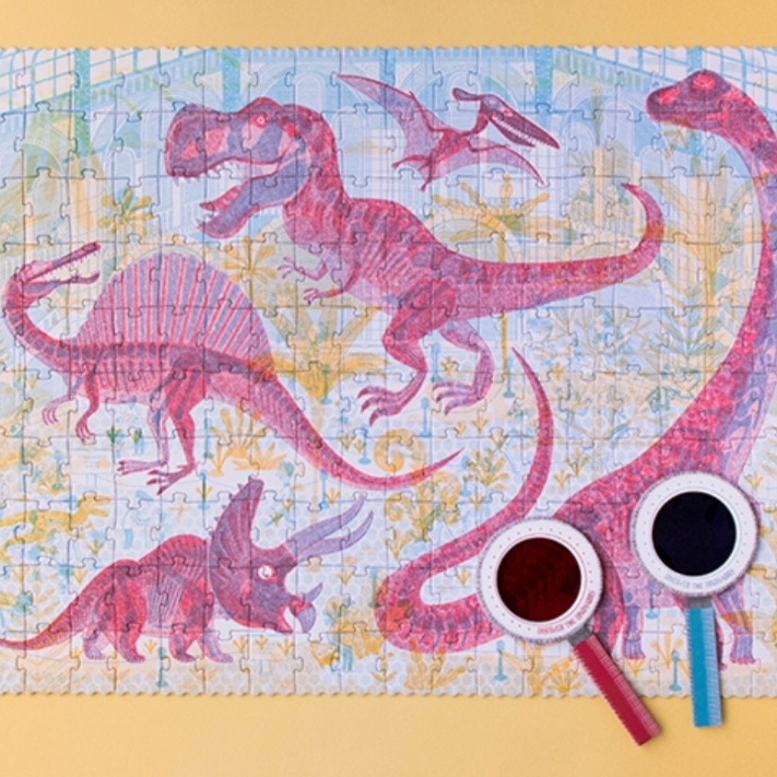 Discover the Dinosaurs Puzzle -200 pieces