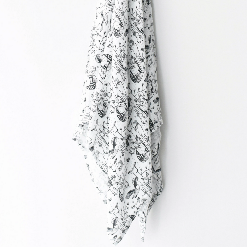 Organic Forest Muslin Swaddle
