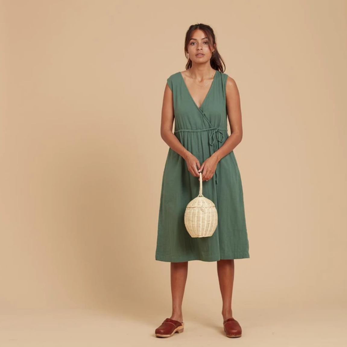 Rattan Egg Basket